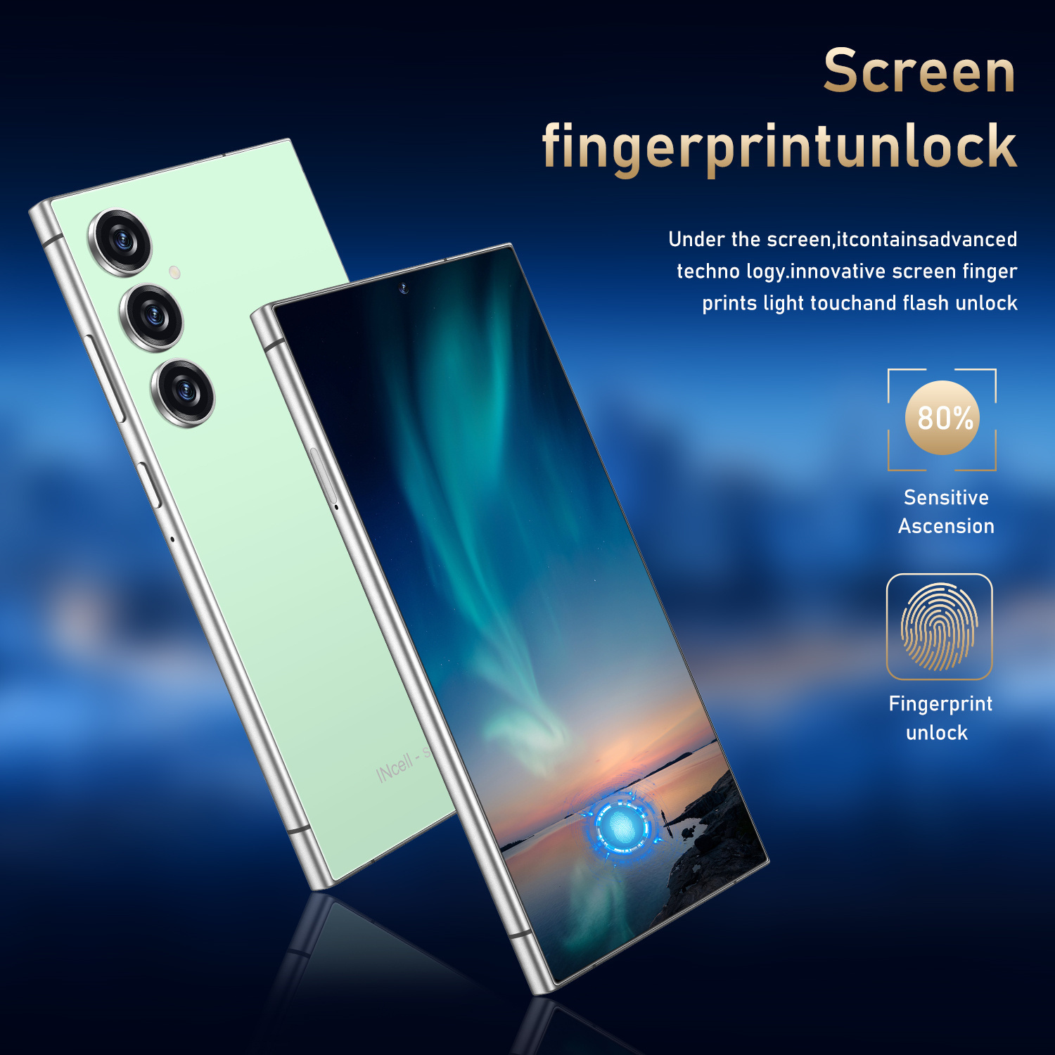 25 Ultra Cell Phone 5G Unlocked Phone 8GB 256GB Smartphone With Tool Pen 6 .9 HD Android 14 Cell Phone Dual SIM - Image 2