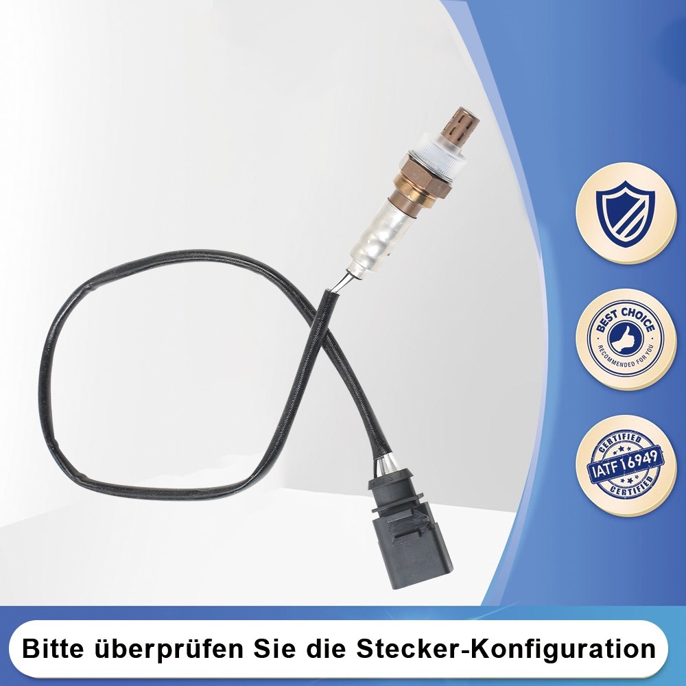 Lambda Sensor, Control Sensor, Upstream Of Catalytic Converter, 4-Pin, Approx. 500 Mm, M18, For 1.2L Gasoline Engines - Image 4