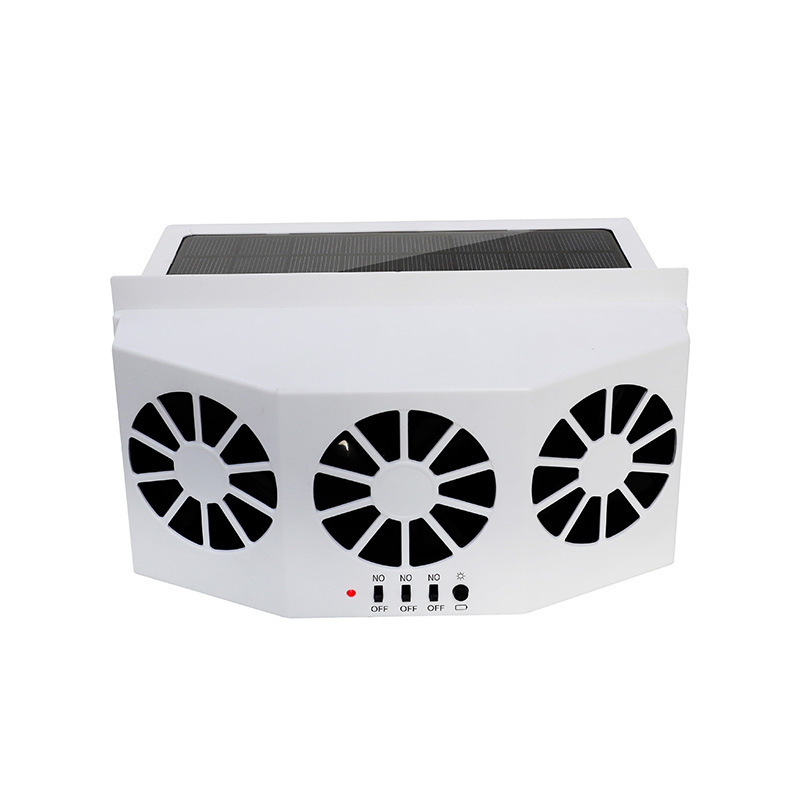 Car Fan Solar Window Sun Powered Car Auto Air Vent Cool Cooling System Radiator Fan Cooling Fan Energy Saving Car Styling Cooler - Image 7