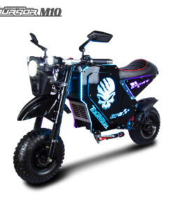 M10 Fashion New Design LED Lights Electric Motorcycle With 14 Inches Wheels