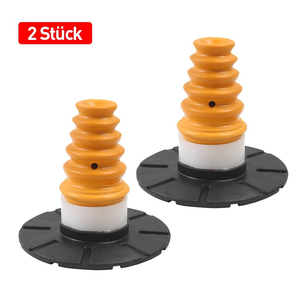 2Pcs Rear Axle Auxiliary Suspension Bump Stop Buffer Rubber Block OE A4473240100 4473240100
