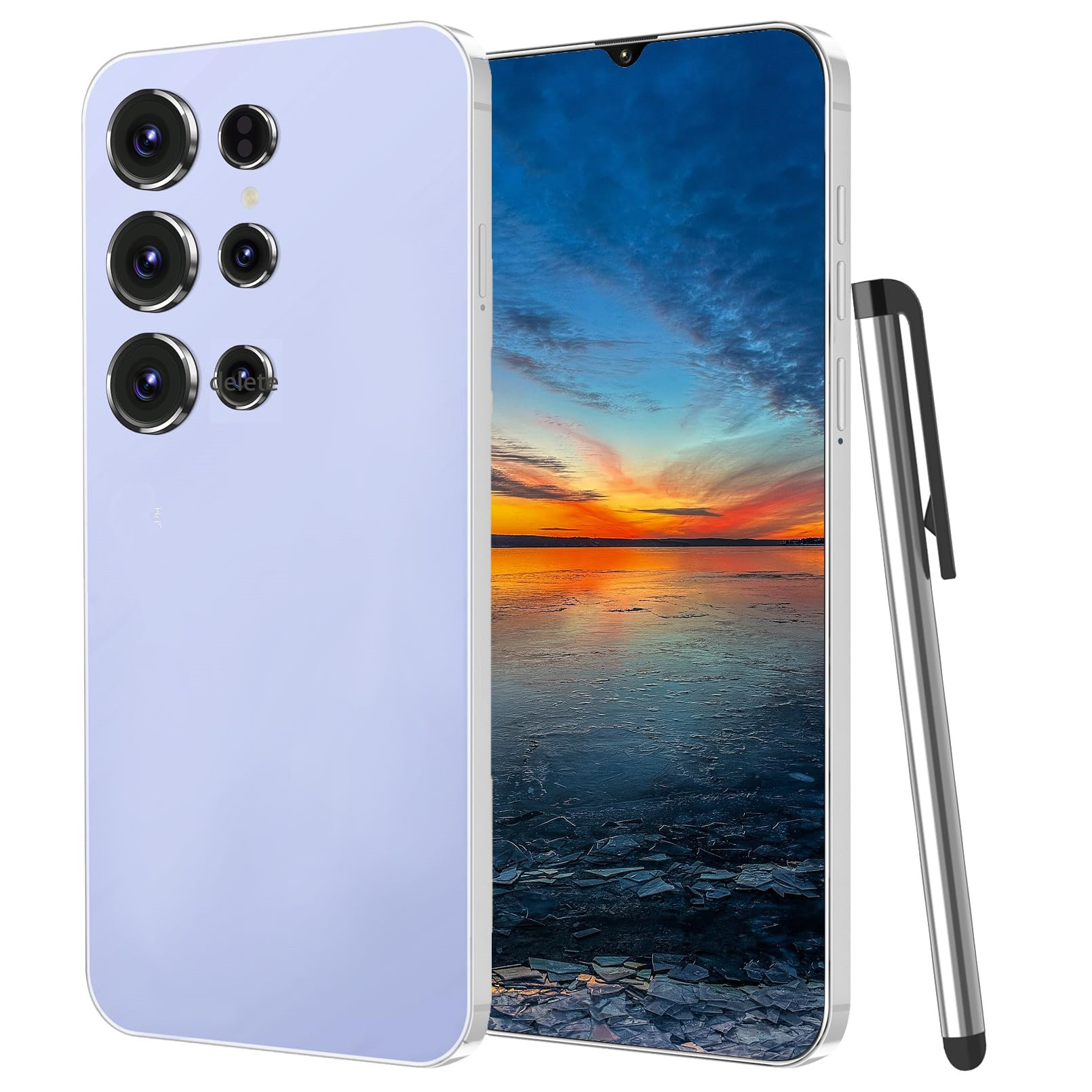 C25 Unlocked Phone, 128GB Smartphone 5G Android 14.0 Cell Phones 6.3HD 6800mAh Dual SIM Dual Standby - Image 10