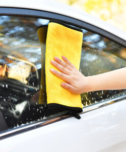10Pcs 800 GSM Premium Microfiber Car Cleaning Towels Ultra Absorbent Scratch Free Detailing Cloths