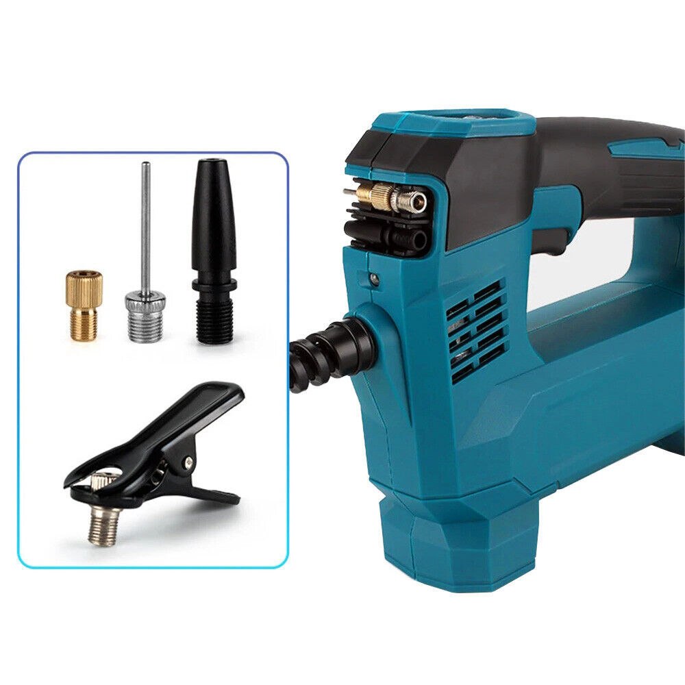 18V Cordless Portable Tire Inflator 830kPa Digital Electric Air Compressor Pump Body With Auto Stop And LED Light - Image 7