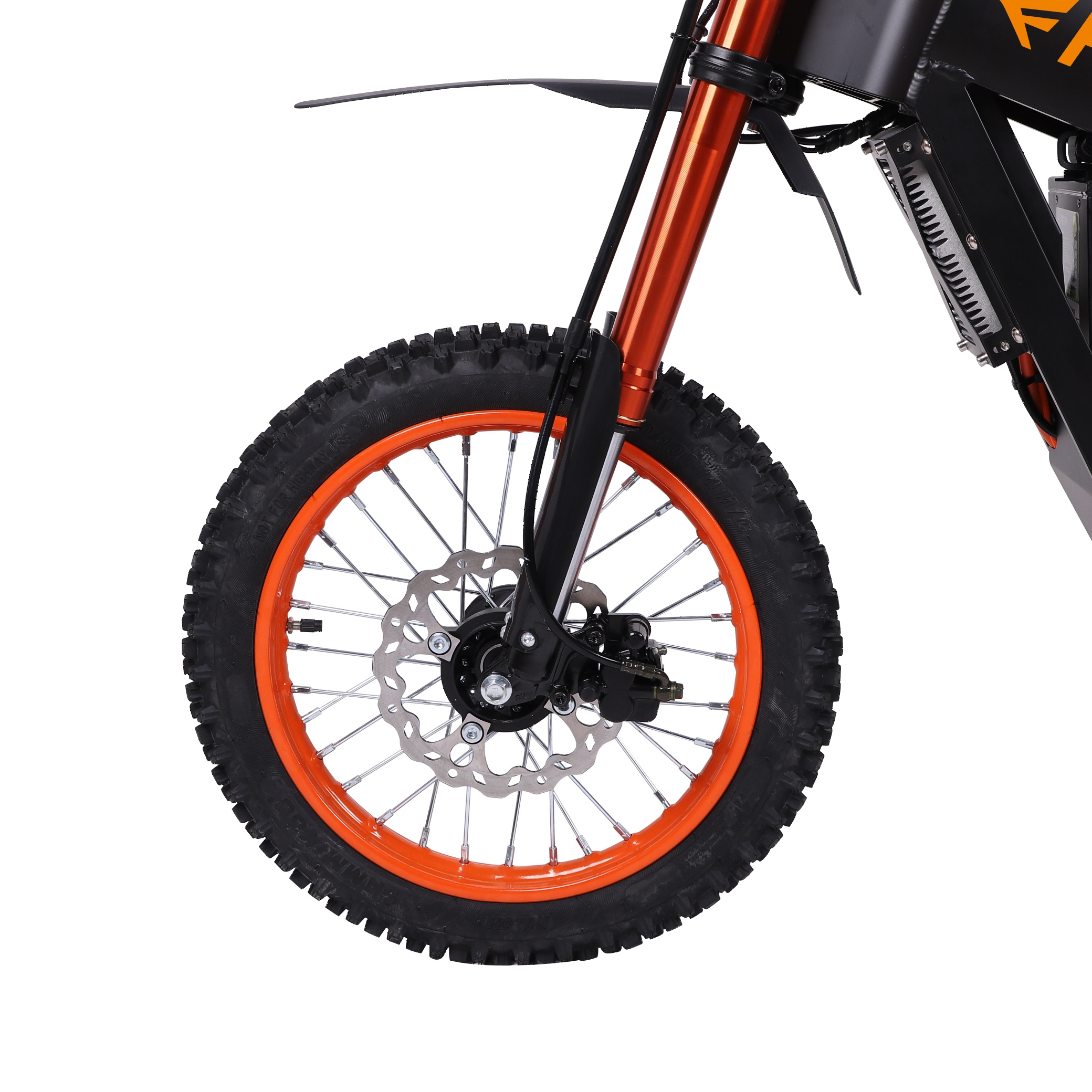 M14 48V 30Ah 3000W Electric Motorcycle With 22 Mph, Off-road Style, Equipped With Tubeless Tires - Image 2