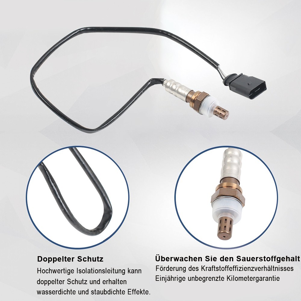 Lambda Sensor, Control Sensor, Upstream Of Catalytic Converter, 4-Pin, Approx. 500 Mm, M18, For 1.2L Gasoline Engines - Image 2