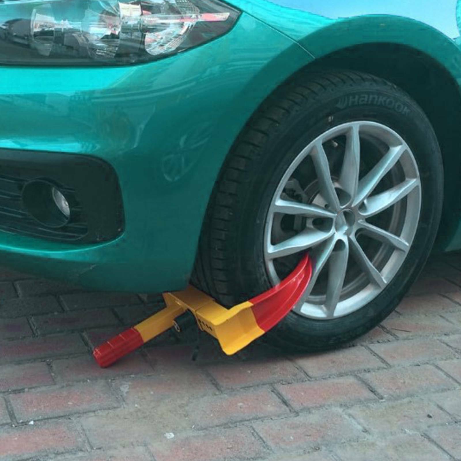 Heavy Duty Adjustable Wheel Lock Clamp 180mm-300mm Anti Theft Security Tire Lock With 2 Keys For Trailer RV Car SUV - Image 5