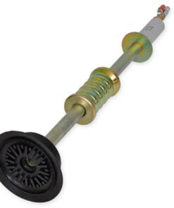 Pneumatic drive shaft air extraction with slide hammer