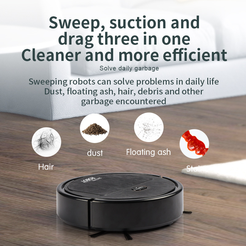 Mini Oplaadbare Automatische Intelligente Robotstofzuiger 2 Mini Oplaadbare Automatische Intelligente Robotstofzuiger - afbeelding 2