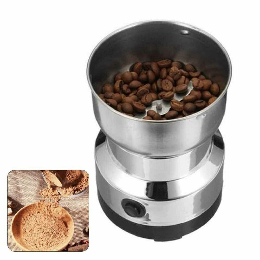 Elektrische Koffiemolen voor Noten, Bonen en Specerijen met Matte Messen 10 Elektrische Koffiemolen voor Noten, Bonen en Specerijen met Matte Messen - Afbeelding 10
