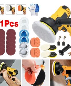 31-piece Set Of Electric Polishing Machines, Grinders And Polishing Sponges