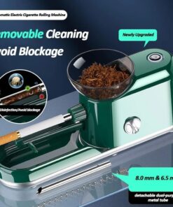 Elektrische Rolmachine, Automatische Vuller, voor Voorgerolde Kegels, Tabak Vullen, King-size Injector
