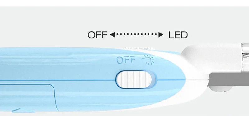 Pet Nail Clippers Dog Nail Clippers Cat Nail Clippers LED Electric Nail Grinder Pet Supplies LED Light Pet Nail Clippers - Afbeelding 3