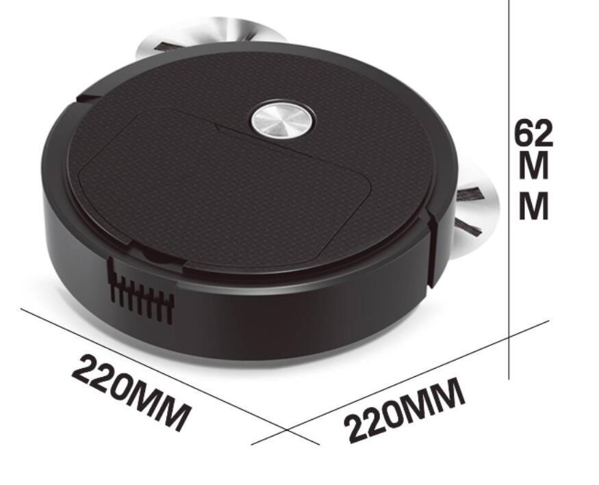 Intelligente Robotstofzuiger Vegen Zuigen Dweilen 3-in-1 USB Opladen 6 Intelligente Robotstofzuiger Vegen Zuigen Dweilen 3-in-1 USB Opladen - afbeelding 6