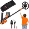 Metaaldetector Kit voor Kinderen, Multifunctionele Professionele Detector met 2 Modi, Metaalzoeker, Waterdichte 15,2cm Spoel voor Grotere Diepte, met Schepje en Draagtas 6 Metaaldetector Kit voor Kinderen, Multifunctionele Professionele Detector met 2 Modi, Metaalzoeker, Waterdichte 15,2cm Spoel voor Grotere Diepte, met Schepje en Draagtas