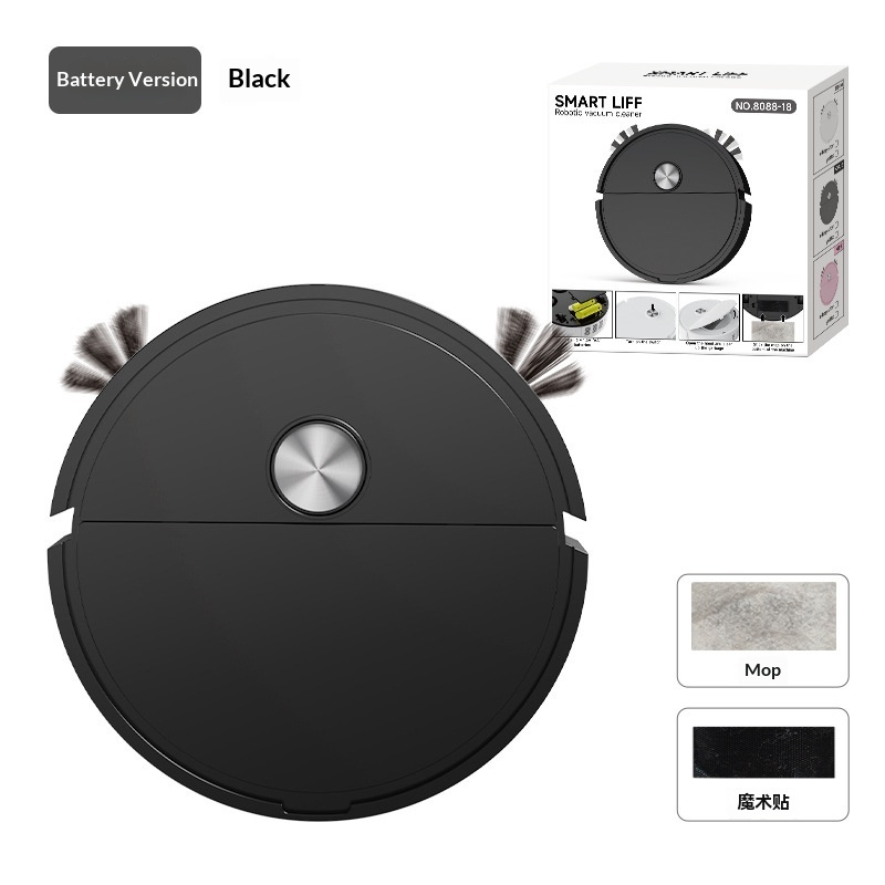 Mini Robotstofzuiger All-in-One Slim Zelfreinigend en Volledig Automatisch 9 Mini Robotstofzuiger All-in-One Slim Zelfreinigend en Volledig Automatisch - afbeelding 9