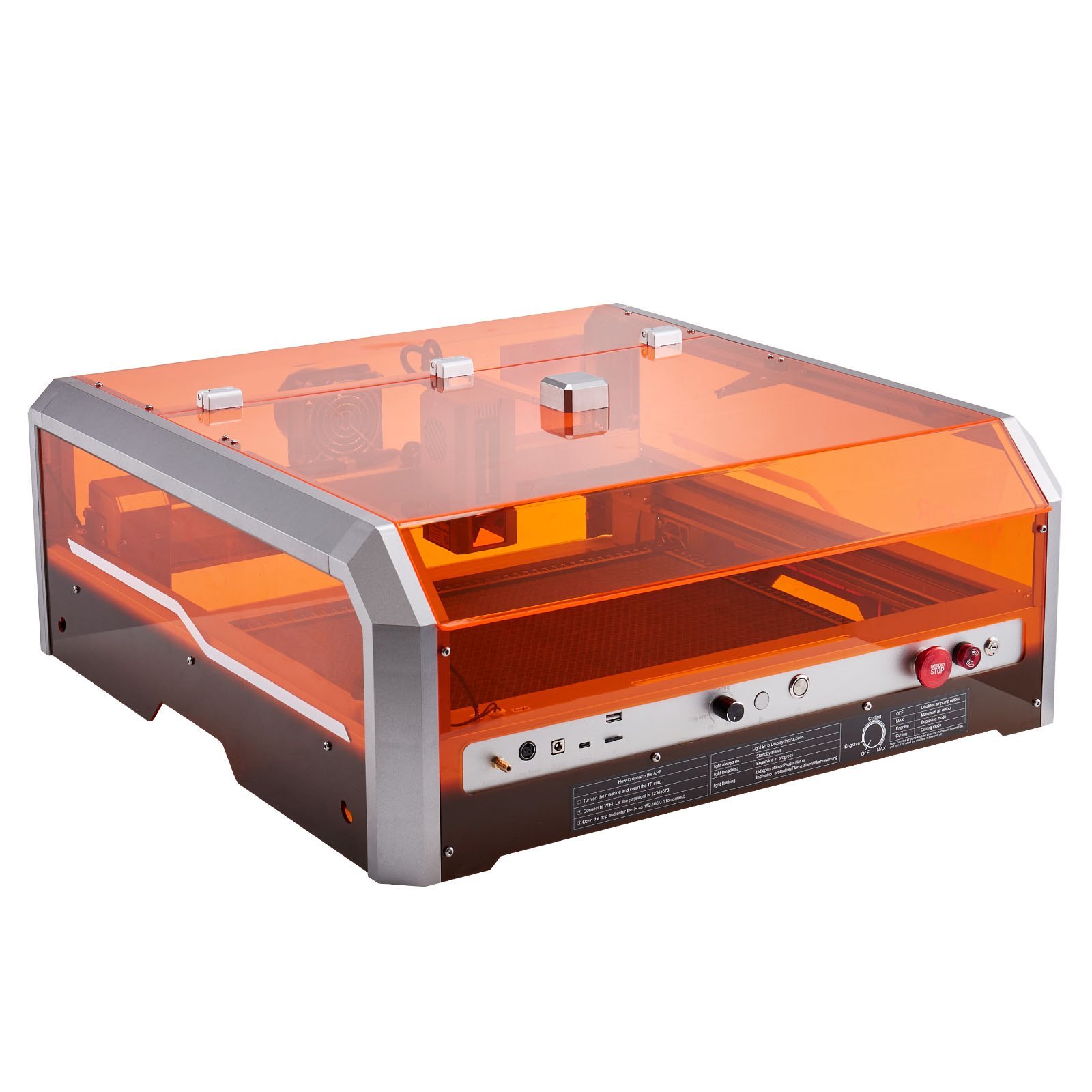 Laser Engraver, 20W, Laser Engraving And Cutting Machine With Enclosure Camera, Laser Cutter, 15.7 X 15.7 In Working Area, 30000 Mm/min, For Wood, Leather, Glass, Paper, Certain Metal, Class 1 1 Laser Engraver, 20W, Laser Engraving And Cutting Machine With Enclosure Camera, Laser Cutter, 15.7 X 15.7 In Working Area, 30000 Mm/min, For Wood, Leather, Glass, Paper, Certain Metal, Class 1