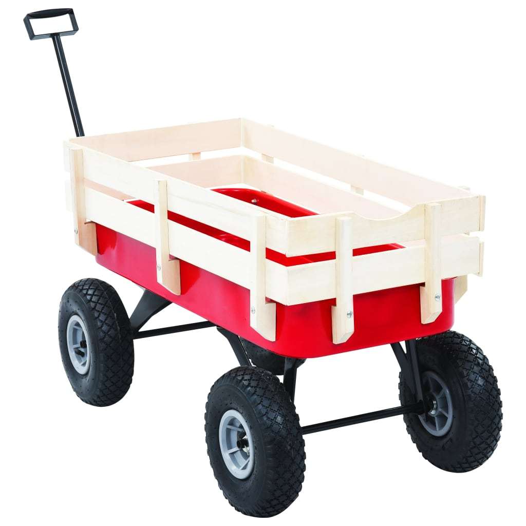 Handkar 150kg, Rood 6 Handkar 150kg, Rood - Afbeelding 6