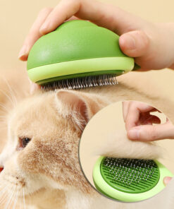 Cat Brush Hair Remover Cleaning Avocado Shaped Dog Grooming Tool Pet Combs Brush Stainless Steel Needle Pet Cleaning Care