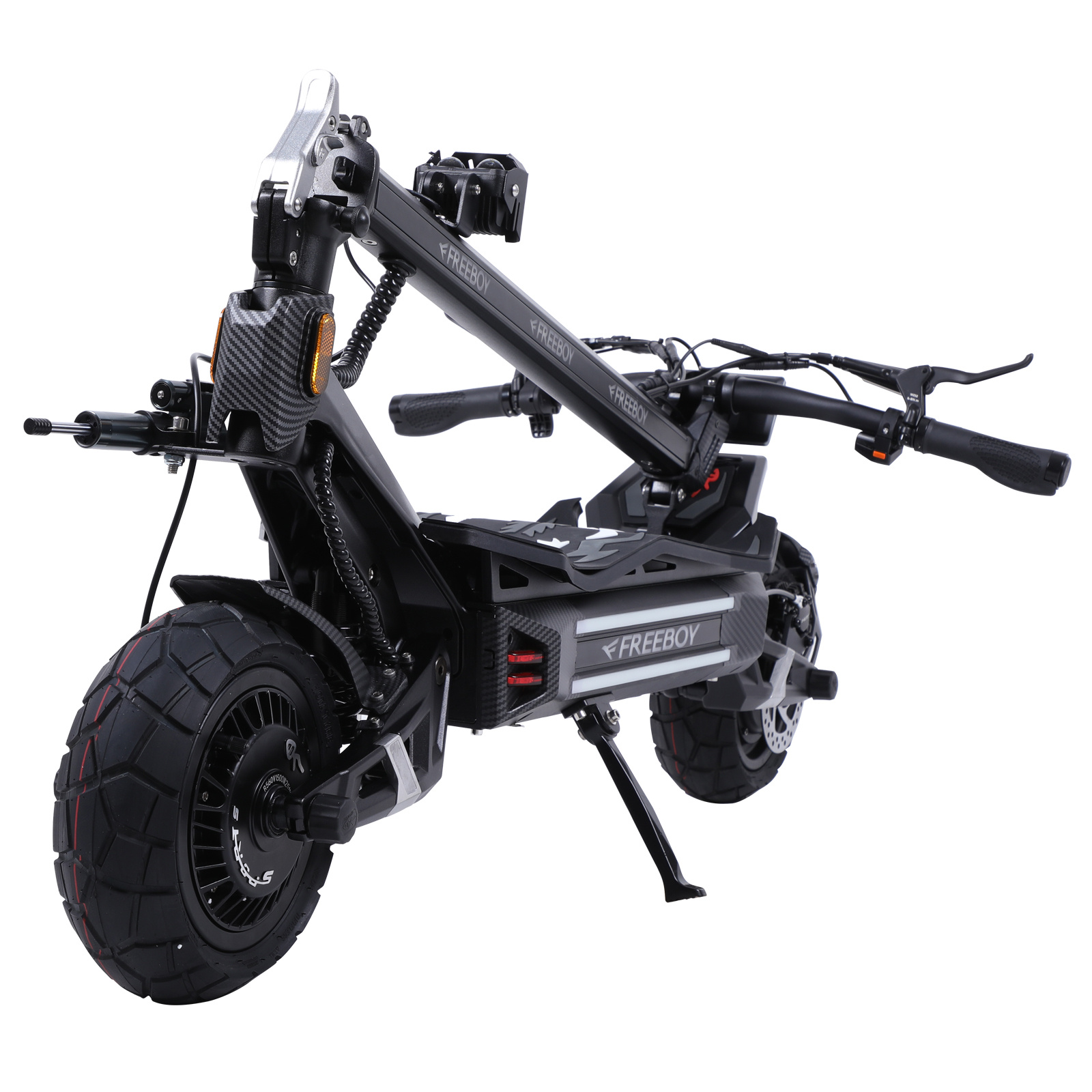 H16 High Standard Carbon Fiber Decal Design E-Scooter 7 H16 High Standard Carbon Fiber Decal Design E-Scooter - Afbeelding 7