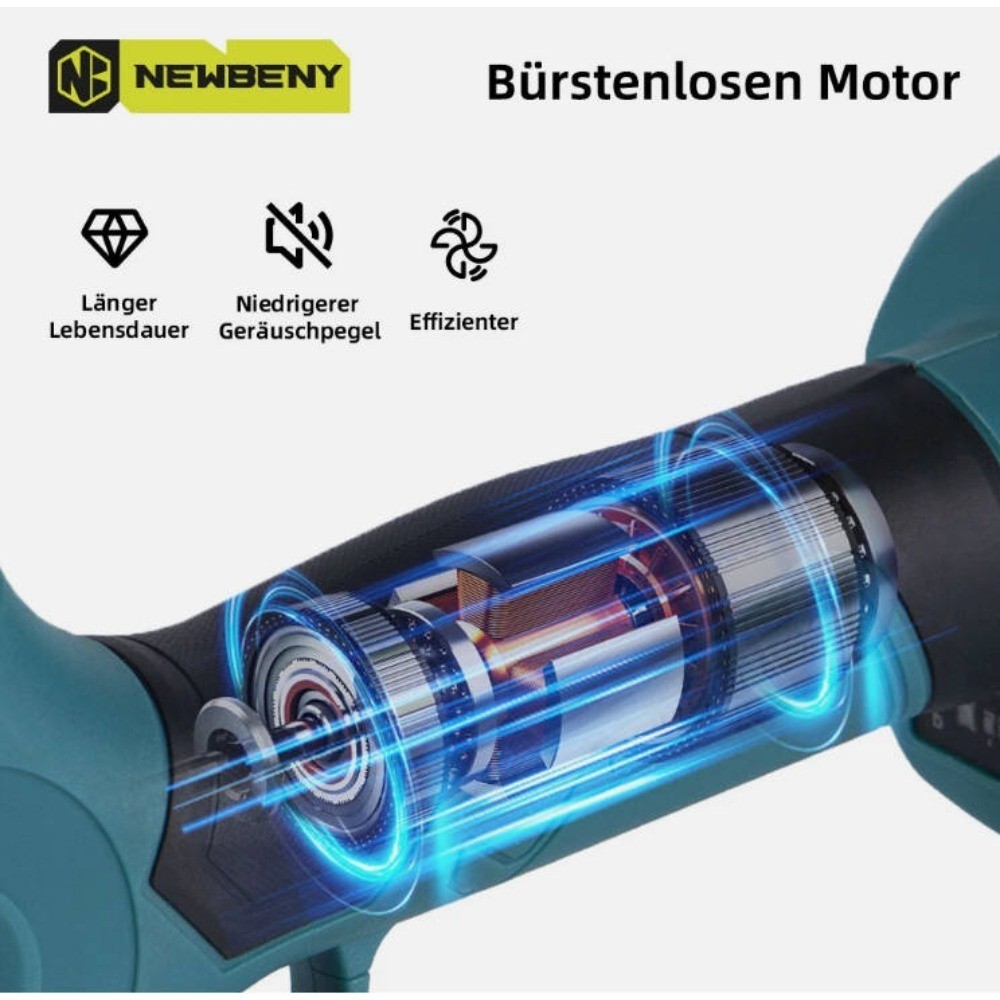 Accu-Heggenschaar 30mm Tuinschaar Boomschaar Struikschaar met Accu en Lader 4 Accu-Heggenschaar 30mm Tuinschaar Boomschaar Struikschaar met Accu en Lader - Afbeelding 4