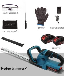 Heggenschaar 51cm met 2 Accu's en Lader voor Makita 24V Accu