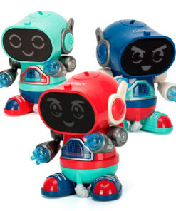 Home 33 Elektrische Rockrobot, Muziek, Licht, Automatisch Lopen, Zwaaien en Dansen, Kinderspeelgoed