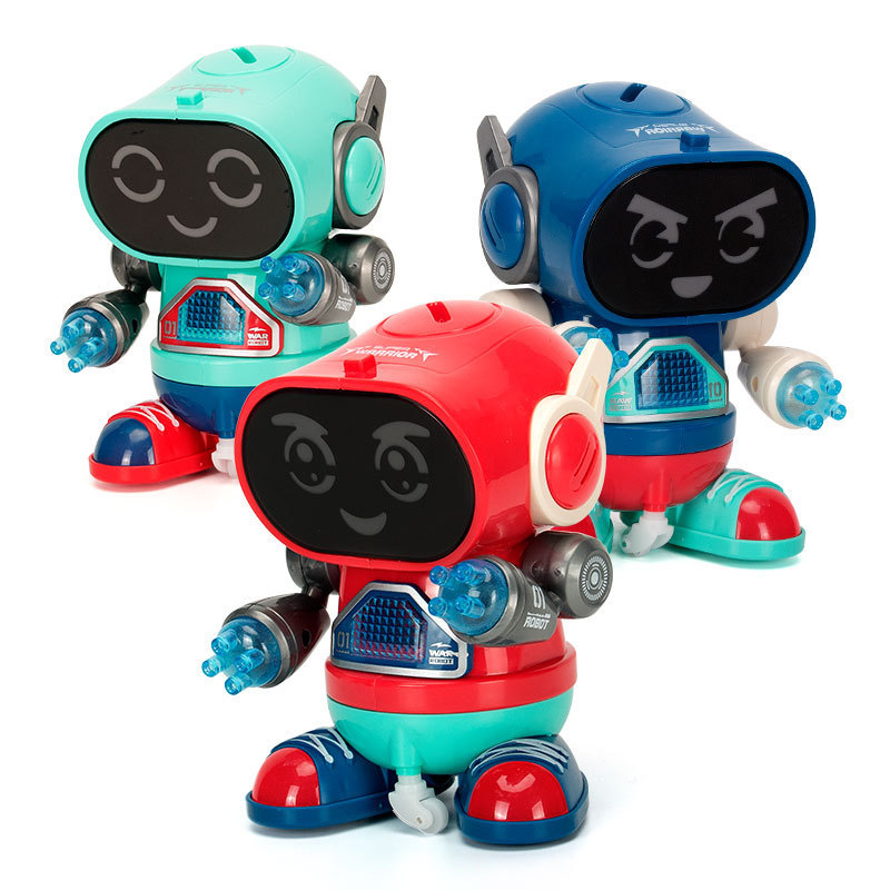 Elektrische Rockrobot, Muziek, Licht, Automatisch Lopen, Zwaaien en Dansen, Kinderspeelgoed 1 Elektrische Rockrobot, Muziek, Licht, Automatisch Lopen, Zwaaien en Dansen, Kinderspeelgoed