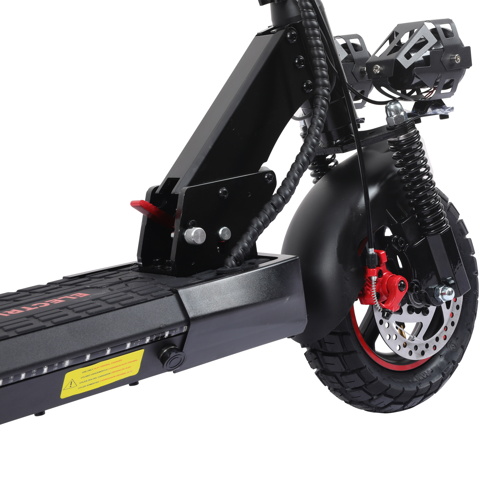 J-01 10 Inches 48V 15Ah 800W Off Road E-Scooter With Seat 8 J-01 10 Inches 48V 15Ah 800W Off Road E-Scooter With Seat - Afbeelding 8