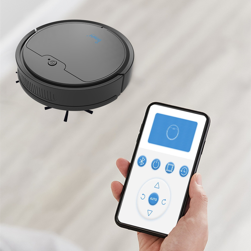 Bluetooth Timer Robotstofzuiger Huishoudelijke Stofzuiger 3 Bluetooth Timer Robotstofzuiger Huishoudelijke Stofzuiger - afbeelding 3