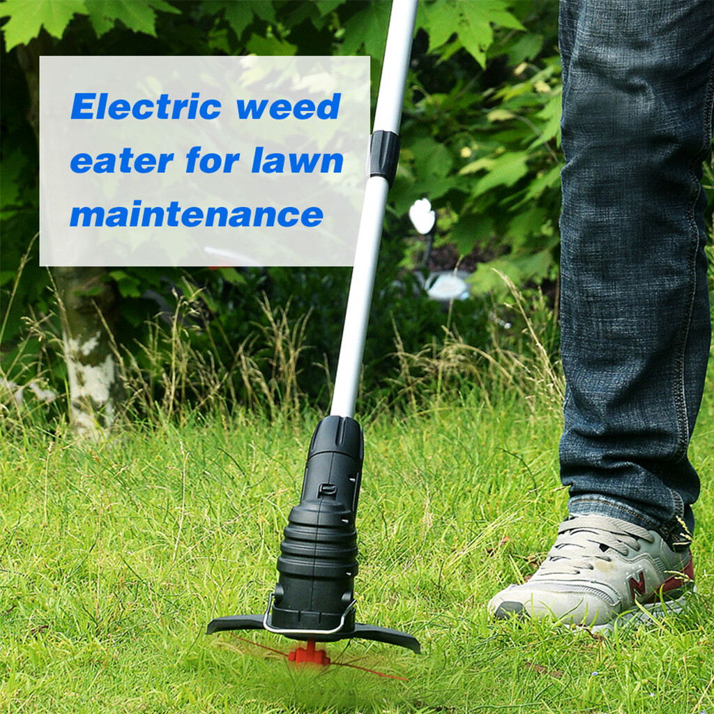 Elektrische Snoerloze Grastrimmer Bosmaaier met Accu's en Lader NIEUW 2 Elektrische Snoerloze Grastrimmer Bosmaaier met Accu's en Lader NIEUW - Afbeelding 2