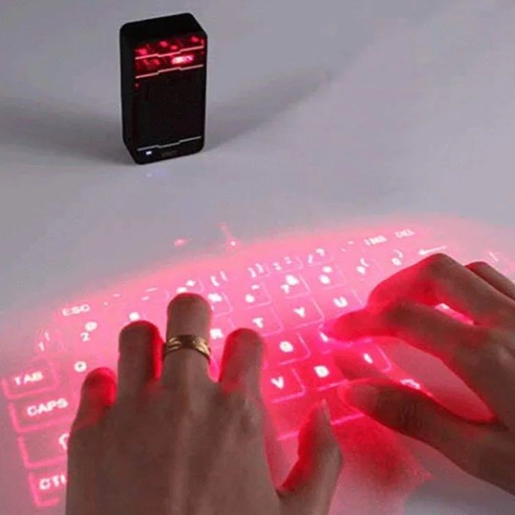 Bluetooth Laser Projectie Toetsenbord 2 Bluetooth Laser Projectie Toetsenbord - Afbeelding 2