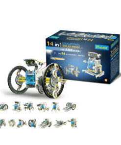 Solar Energy Deformation Robot Puzzle Toy Assembled For Children