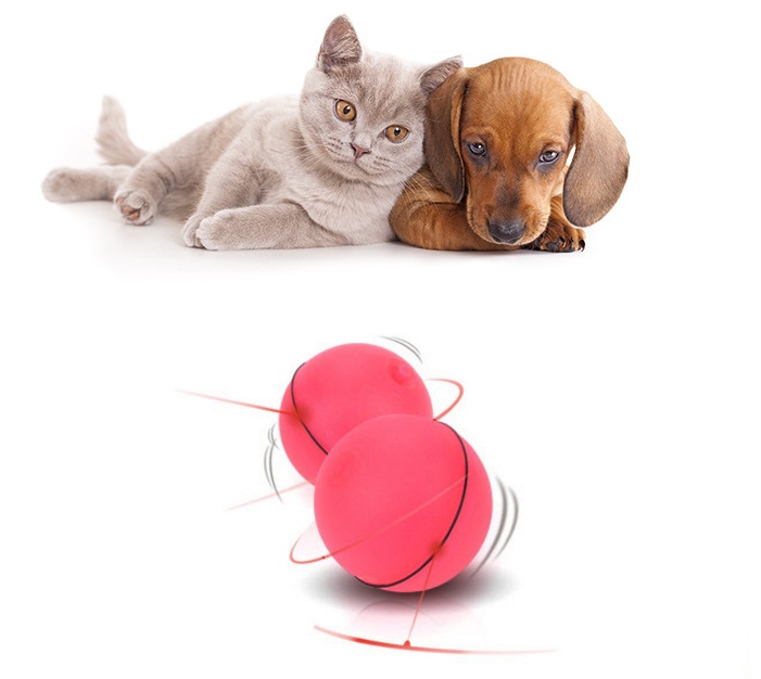 LED Laser Electronic Rolling Pet Funny Cat Toy Ball - Afbeelding 4
