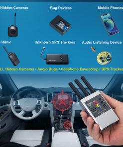 Alternative view of RF Bug Detector Hidden Camera Finder Anti-Spy Listen Swe