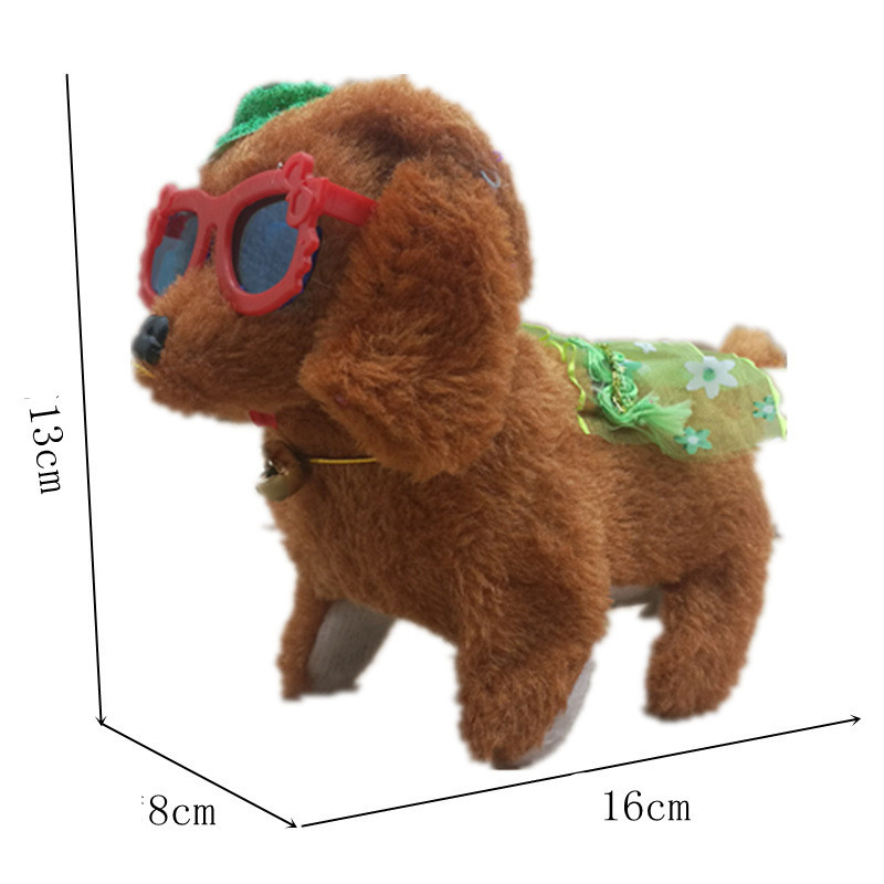 Elektronische Robothond Simulatie Teddy Wandelriem Puppy 5 Elektronische Robothond Simulatie Teddy Wandelriem Puppy - afbeelding 5