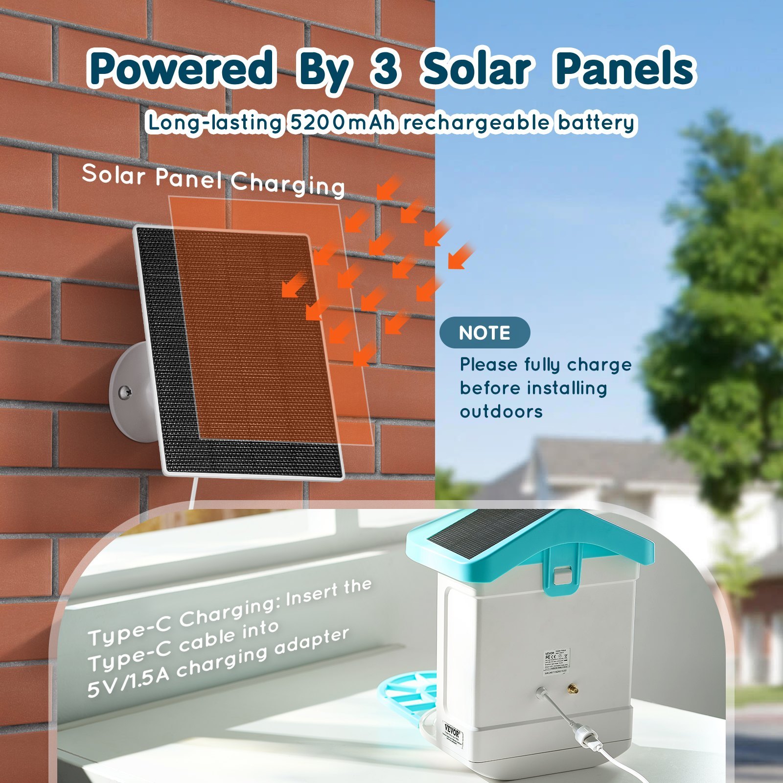 Smart Bird Feeder With Camera AI Identify 10000+ Bird Specie Solar-Powered 4 Smart Bird Feeder With Camera AI Identify 10000+ Bird Specie Solar-Powered - Afbeelding 4