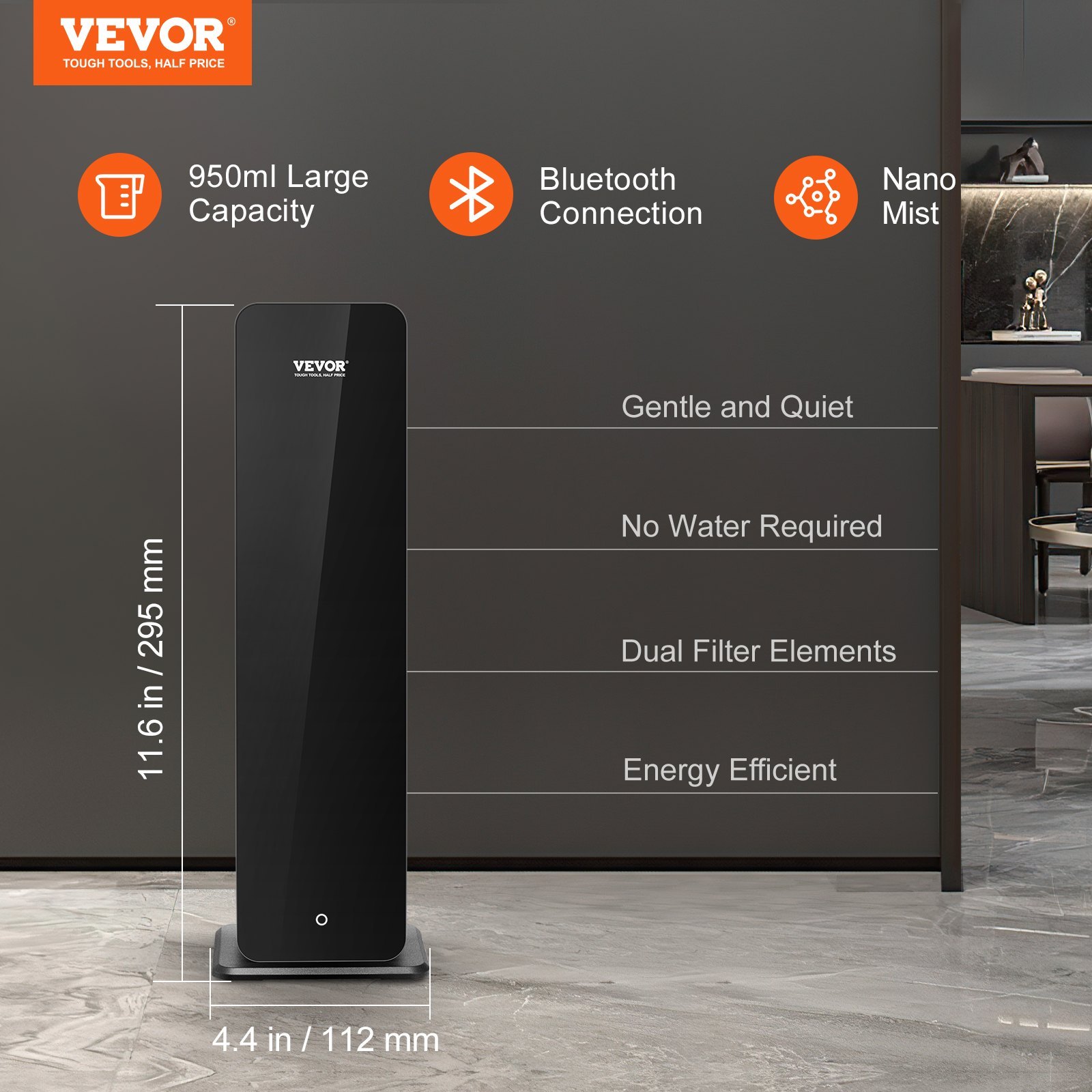 Scent Air Machine 950 Ml Bluetooth-Kaltluftdiffusor 279 ㎡ Wasserlos 2 Scent Air Machine 950 Ml Bluetooth-Kaltluftdiffusor 279 ㎡ Wasserlos - Afbeelding 2
