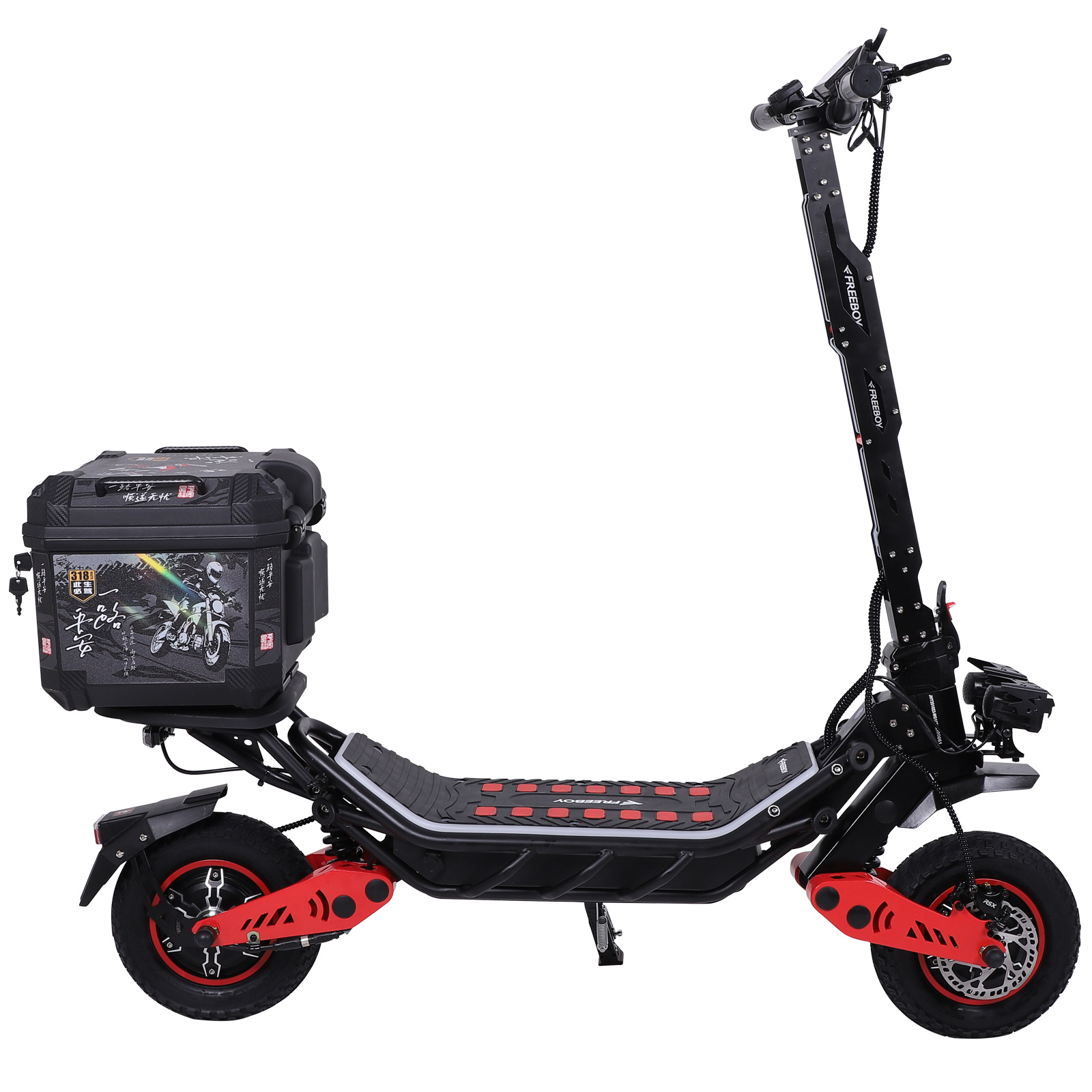 H10 80km Range 3000W Power Electric Scooter Designed For Delivery Services 5 H10 80km Range 3000W Power Electric Scooter Designed For Delivery Services - Afbeelding 5