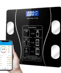 Bluetooth Body Fat Scale - Black