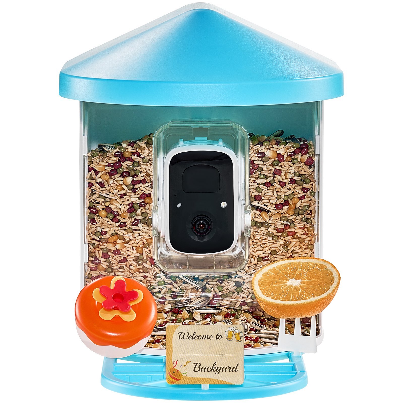 VEVOR Smart Bird Feeder With Camera 2K HD AI Identify Bird Species Auto Capture 22 VEVOR Smart Bird Feeder With Camera 2K HD AI Identify Bird Species Auto Capture - Afbeelding 6