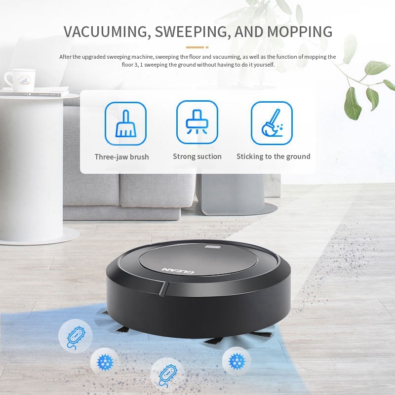 Oplaadbare 3-in-1 Intelligente Robotstofzuiger 4 Oplaadbare 3-in-1 Intelligente Robotstofzuiger - afbeelding 4