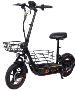 Opvouwbare H14 E-Scooter voor Dagelijkse Boodschappen en Uitstapjes met Huisdieren