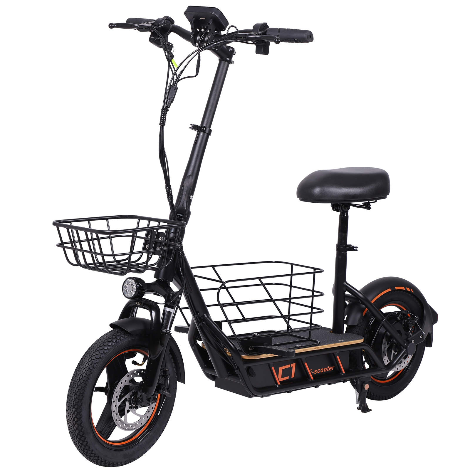 Opvouwbare H14 E-Scooter voor Dagelijkse Boodschappen en Uitstapjes met Huisdieren 1 Opvouwbare H14 E-Scooter voor Dagelijkse Boodschappen en Uitstapjes met Huisdieren