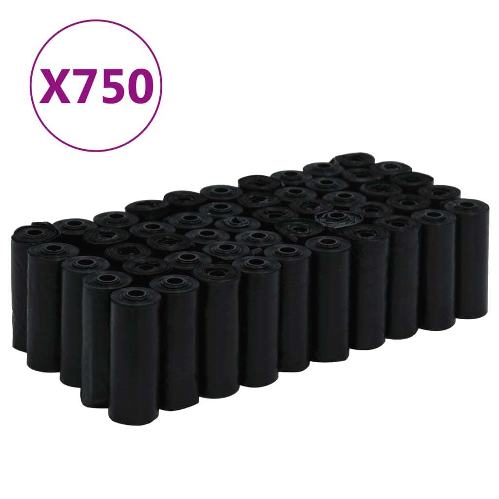 Hondenpoepzakjes 750 Stuks, Zwart 30x20cm PE 4 Hondenpoepzakjes 750 Stuks, Zwart 30x20cm PE - Afbeelding 4