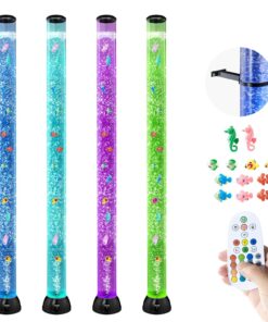 Aquarium Lamp 10x Vissen Lavalamp Sfeerlicht 150cm 16 Kleureffecten