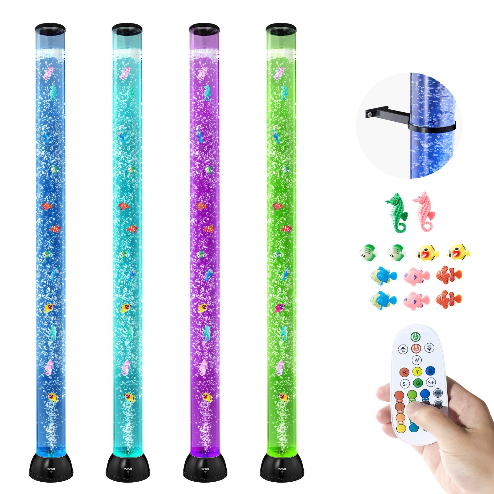Aquarium Lamp 10x Vissen Lavalamp Sfeerlicht 150cm 16 Kleureffecten 1 Aquarium Lamp 10x Vissen Lavalamp Sfeerlicht 150cm 16 Kleureffecten