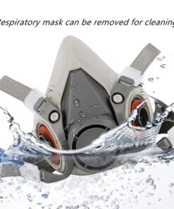 Alternative view of Halfgelaatsmasker Stofmasker voor Houtbewerking, Schilderen en Lassen
