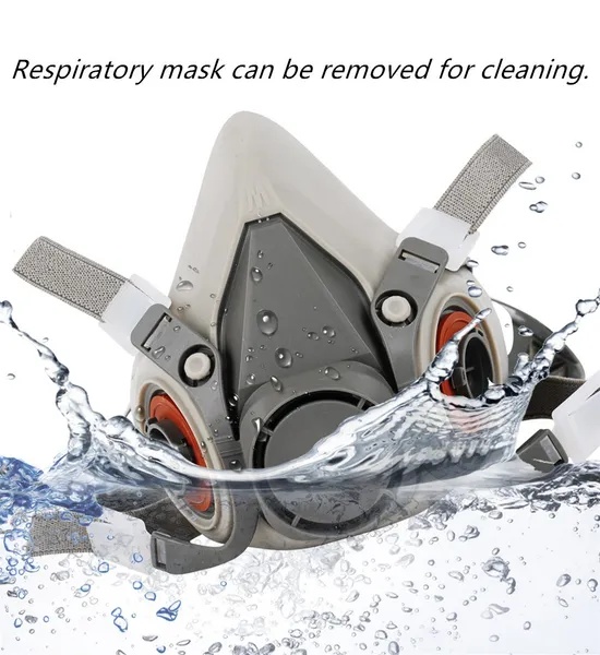 Halfgelaatsmasker Stofmasker voor Houtbewerking, Schilderen en Lassen 2 Halfgelaatsmasker Stofmasker voor Houtbewerking, Schilderen en Lassen - Afbeelding 2
