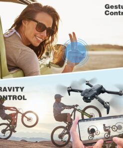 Alternative view of 2026 2 Battery V28 RC Drone 6K HD Dual Camera WiFi FPV Foldable Quadcopter Camera Drone